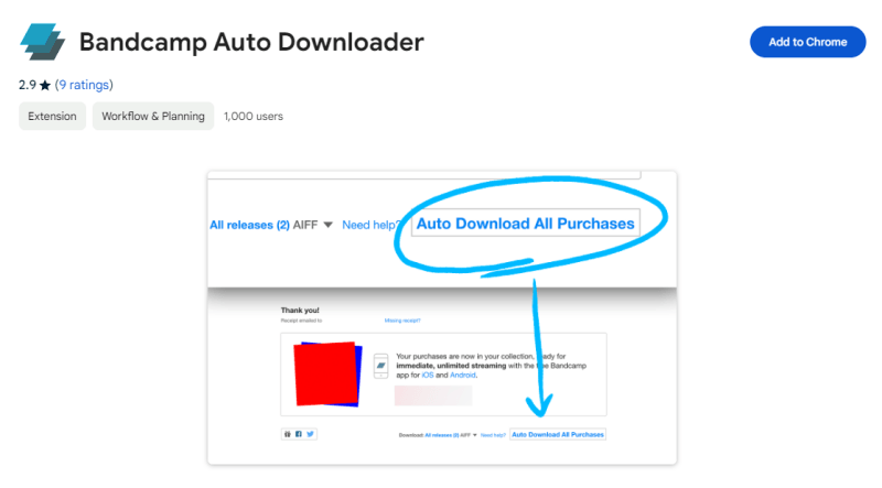Bandcamp Auto Downloader