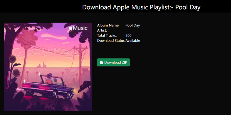 Download Apple Music Playlist Online
