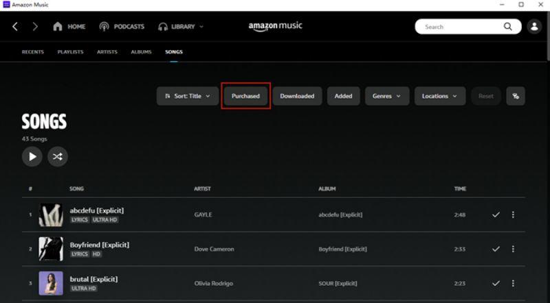 Download Purchased Music From Amazon