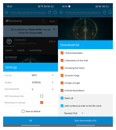 Download Bandcamp Music On Android