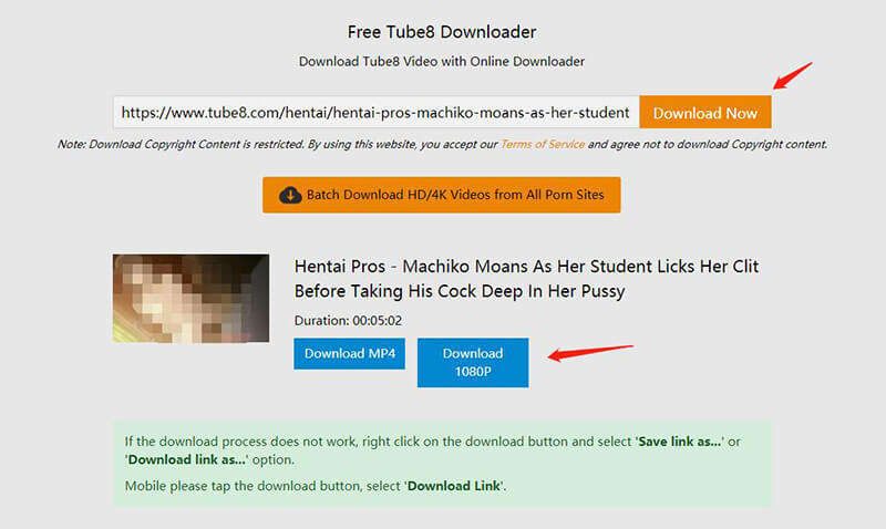 Tube 8 Video Dolnlod - 2 Helpful Methods to Download Tube8 Video for Free