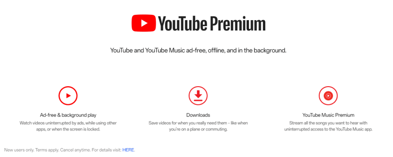 Get YouTube Premium Free Trial with OPPO