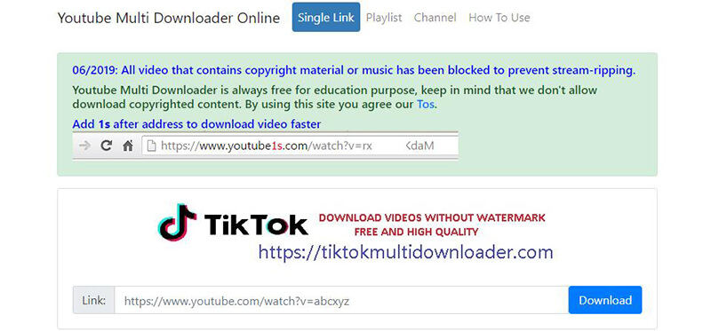 YouTube Multi Downloader